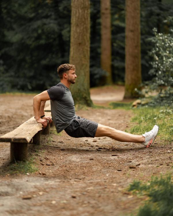 TRX suspension training buiten - personal trainer Amersfoort