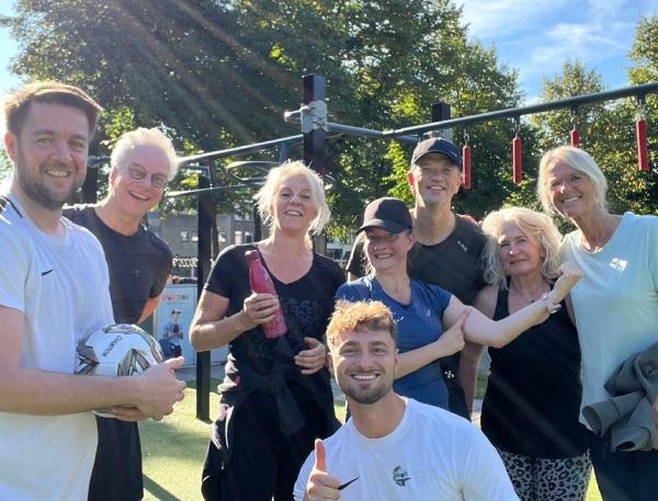 Saturday Morning Outdoor Training in het Juliana van Stolbergpark Amersfoort